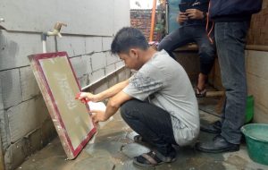 Salah satu kegiatan yang digelar Dinsos Kota Tangerang