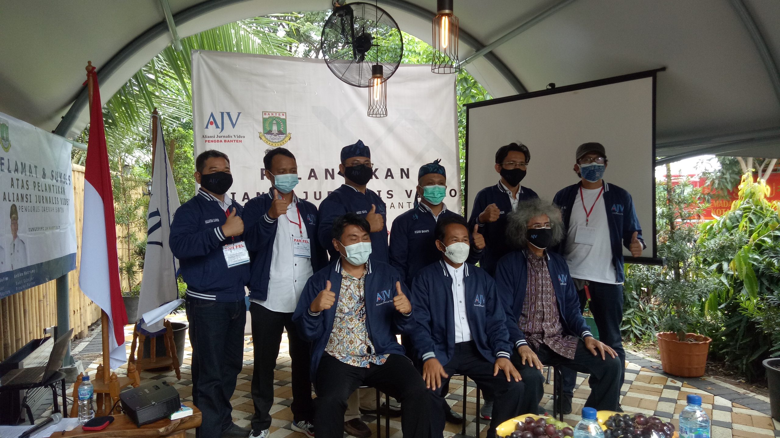 Lantik Pengda AJV Banten, Syaifurrahman Ajak Jurnalis Lakukan Jurnalistik Nabi