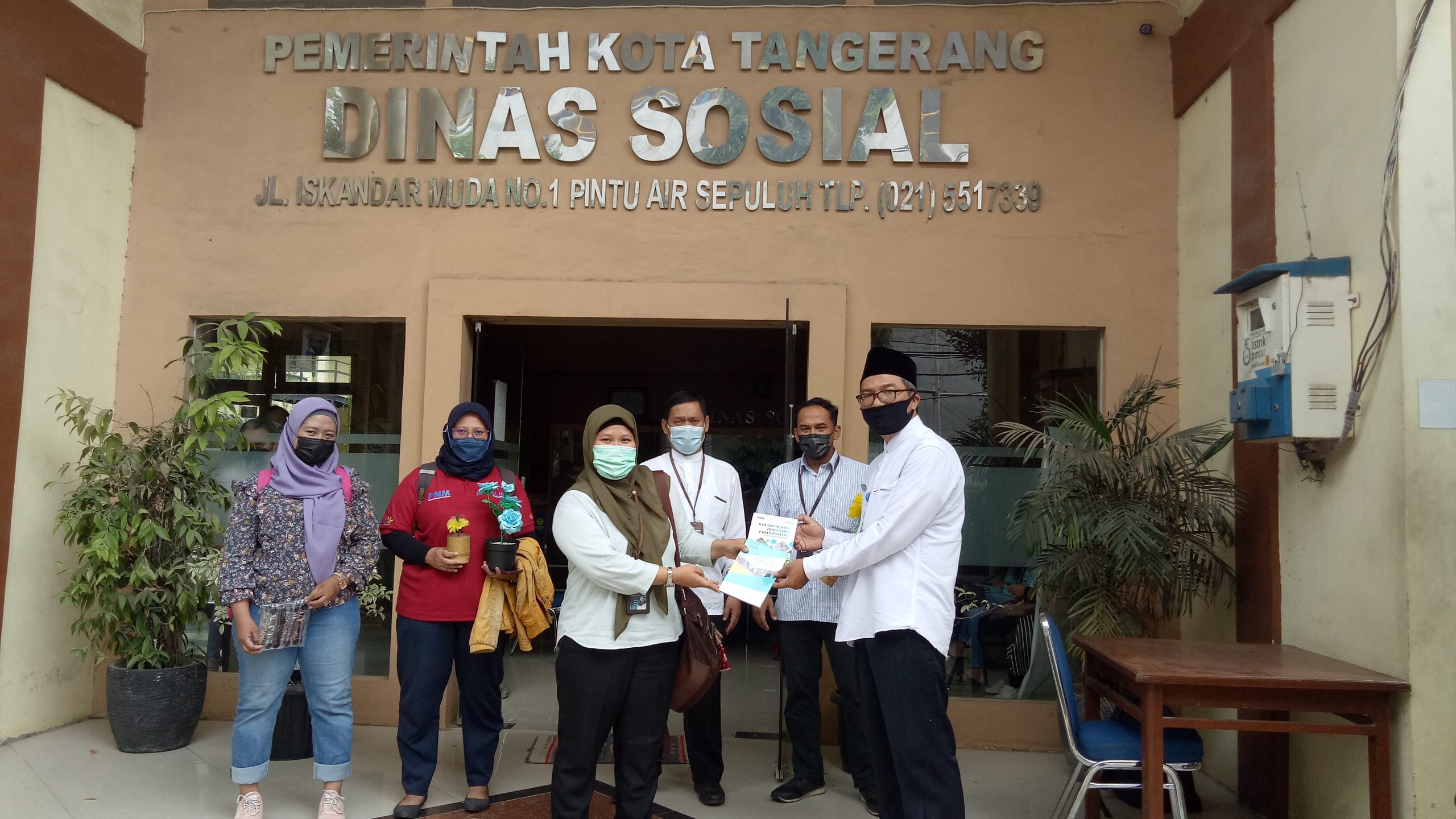 PT PNM Kunjungi Kantor Dinas Sosial Kota Tangerang