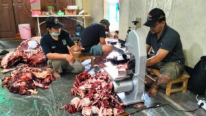 PC LDII Larangan Potong Hewan Kurban 40 Ekor Sapi dan 34 Ekor Kambing