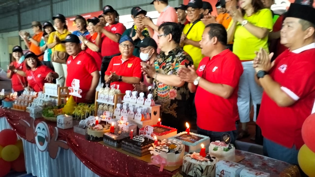 Ultah ke-4 Komunitas ASA Meriah, Kader PDIP Langsung Mendapat Dukungan Politik