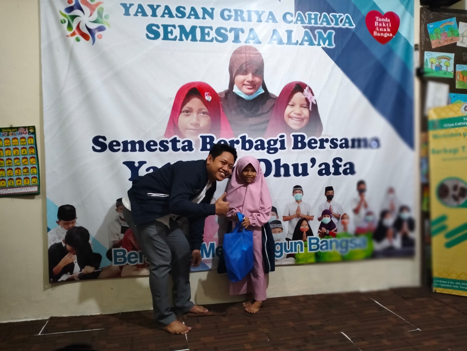 DPK PPNI Primaya Hospital Tangerang Santuni Puluhan Anak Yatim YGCSA di Cipondoh