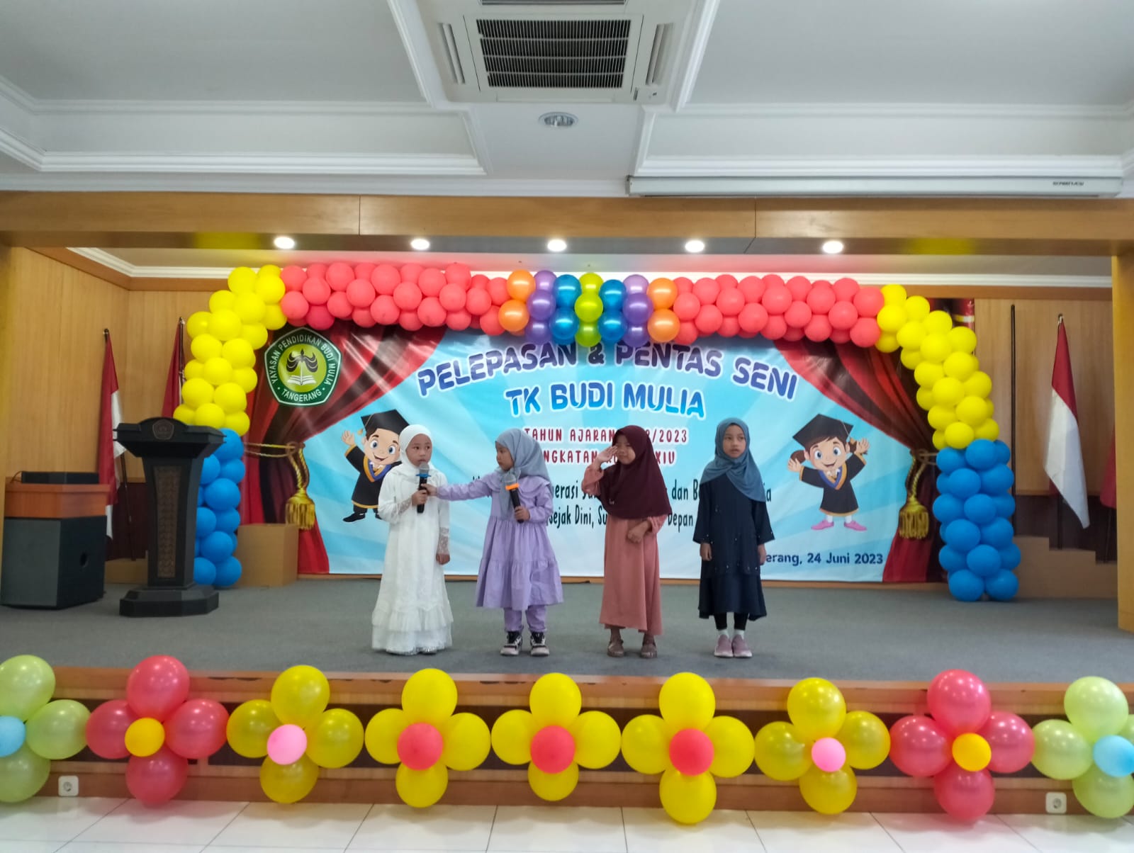 Sang Anak Berani Berekspresi, Para Orangtua Mengaku Bangga Anaknya Sekolah di TK Budi Mulia Tangerang