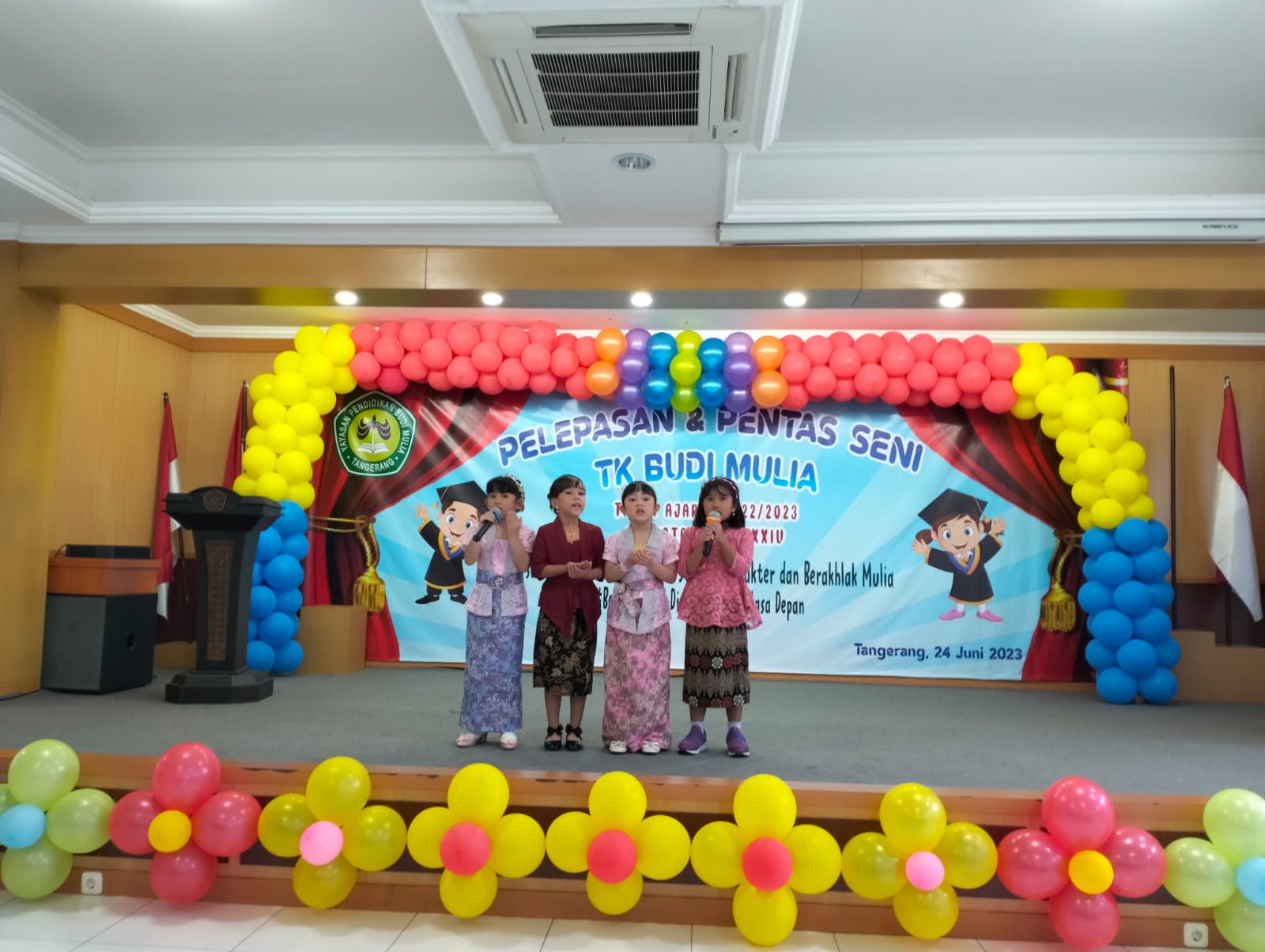 Sang Anak Berani Berekspresi, Para Orangtua Mengaku Bangga Anaknya Sekolah di TK Budi Mulia Tangerang