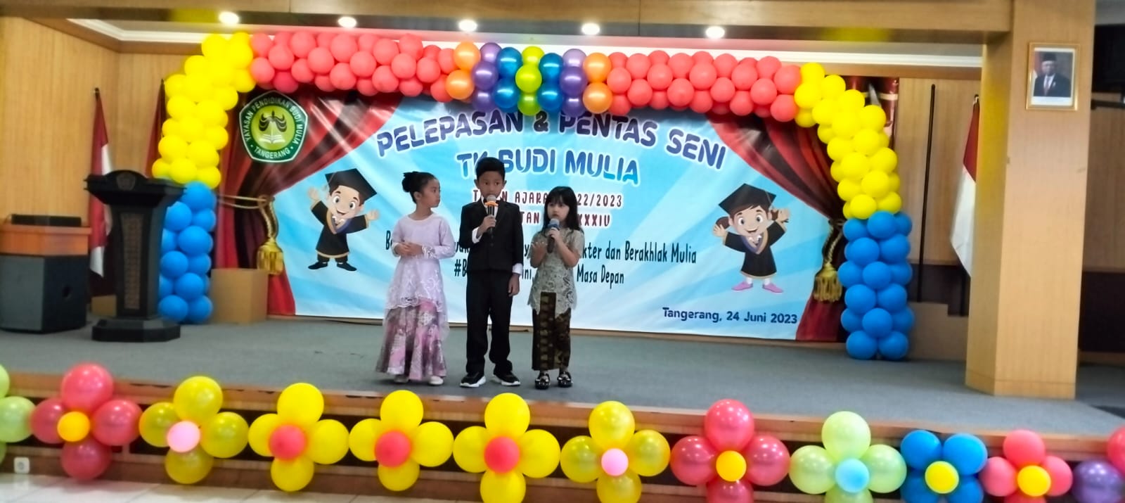 Sang Anak Berani Berekspresi, Para Orangtua Mengaku Bangga Anaknya Sekolah di TK Budi Mulia Tangerang