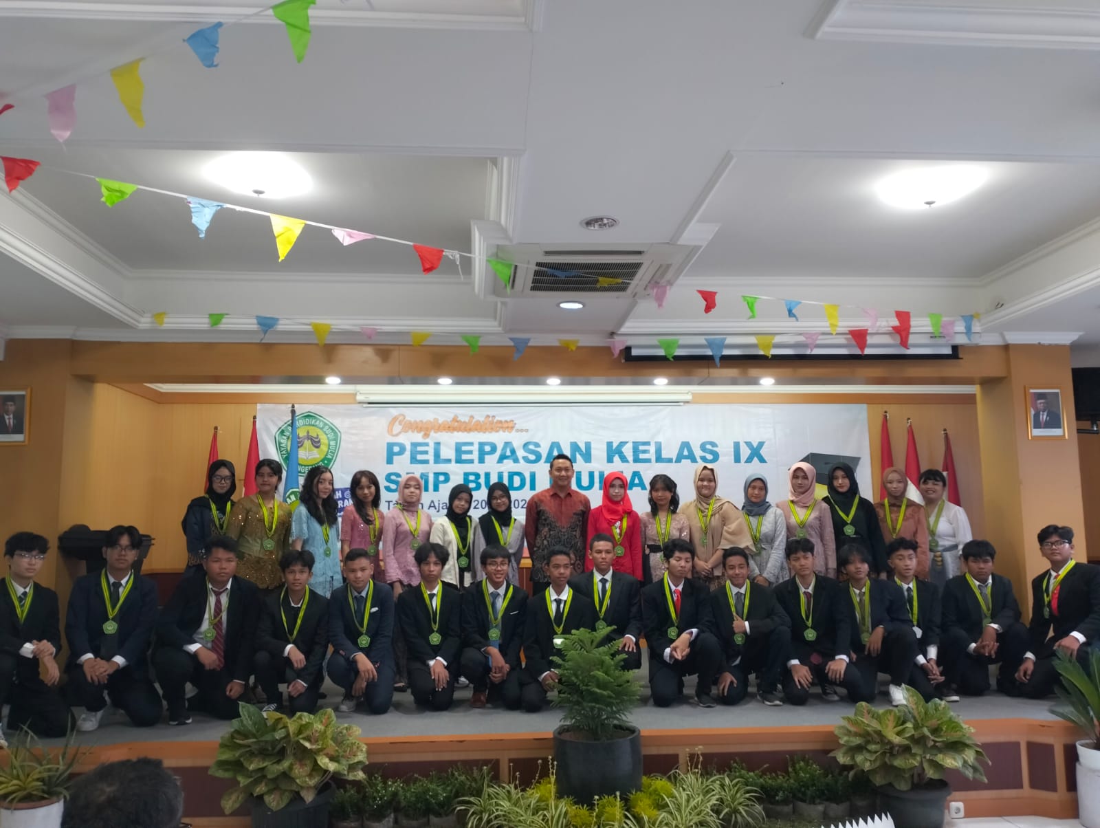 Capailah Cita-citamu Setinggi-tingginya, Pesan Guru SMP Budi Mulia Tangerang Saat Pelepasan Siswa Kelas IX