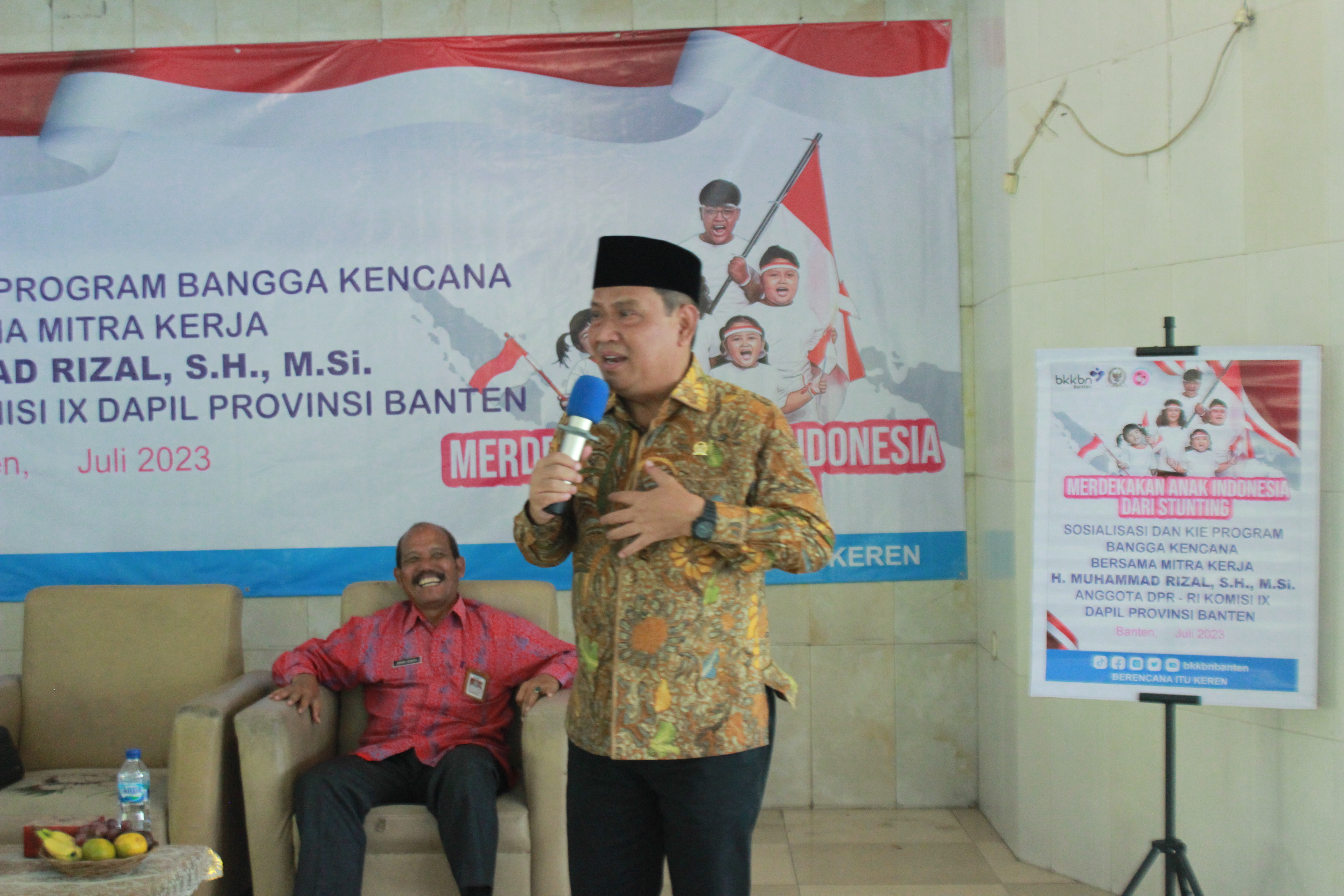 Tekan Angka Stunting, BKKBN dan Anggota Komisi IX DPR RI Muhammad Rizal Sosialisasikan Program Bangga Kencana