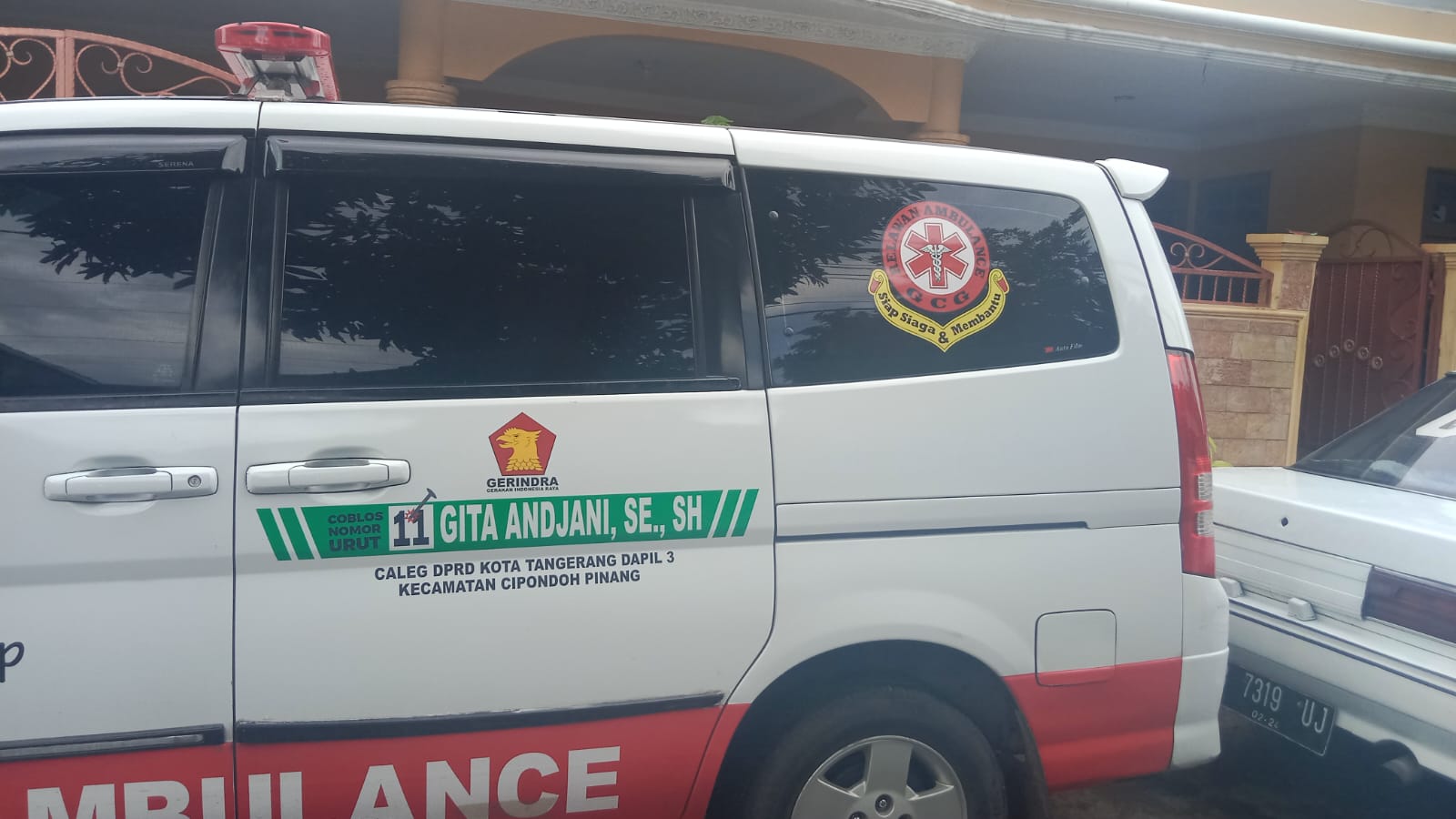 Cek Kesehatan Gratis oleh Caleg Partai Gerindra Gita Andjani di Cipondoh Diserbu Ratusan Warga