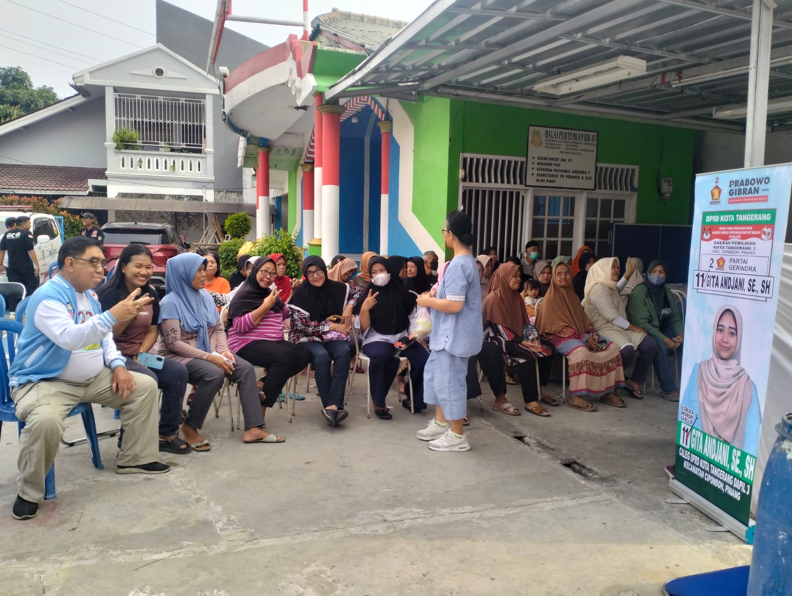 Lagi, Cek Kesehatan Gratis yang Diadakan Caleg Gita Andjani Ramai Diserbu Warga di Taman Permata Cipondoh