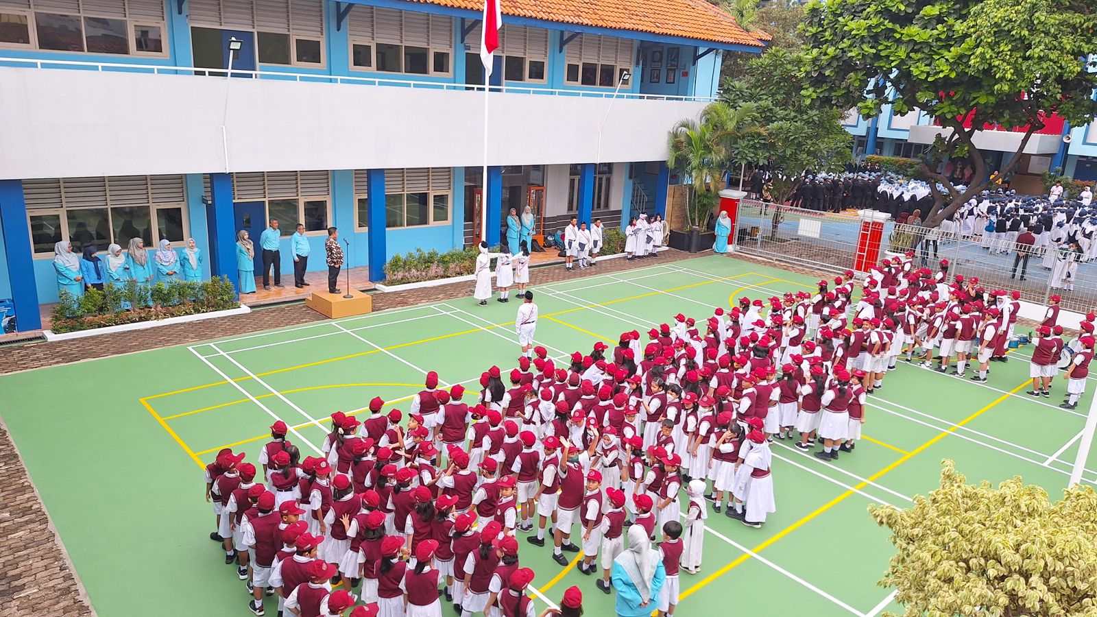 Keren, SD Budi Mulia Tangerang Miliki Lapangan Multifungsi