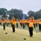 370 Instruktur Ling Tien Kung se-Jabodetabek Latihan Bersama di Lapangan Ahmad Yani Kota Tangerang