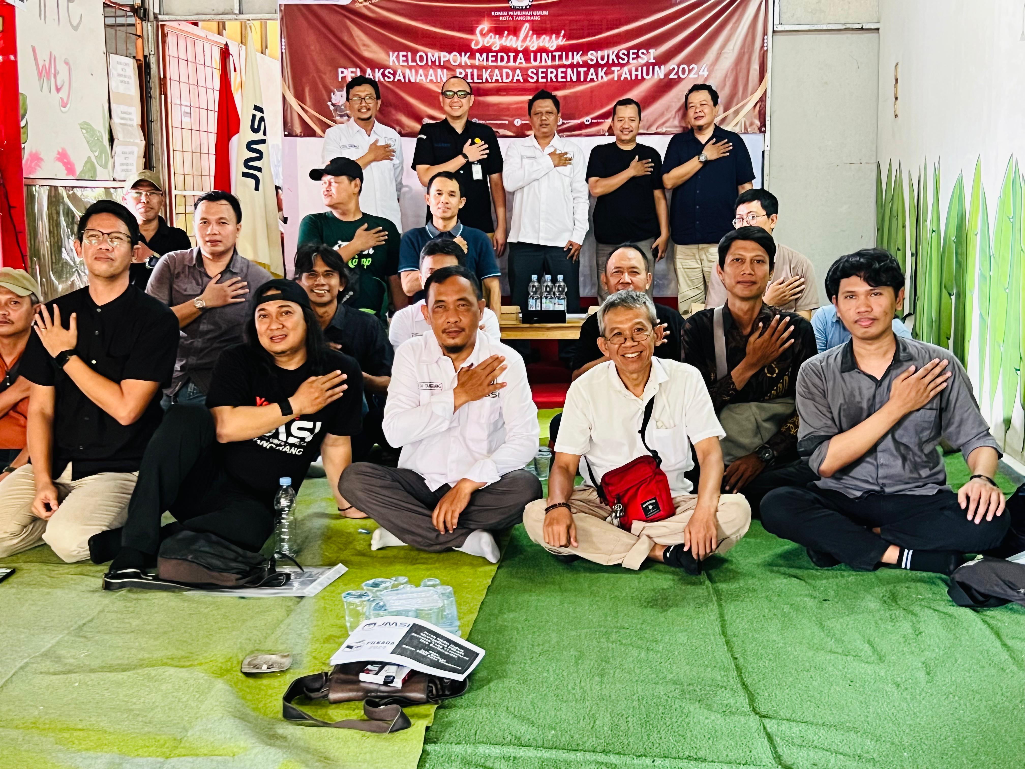 KPU - JMSI Kota Tangerang Wujudkan Pemilihan Kepala Daerah yang Terbuka dan Transparan