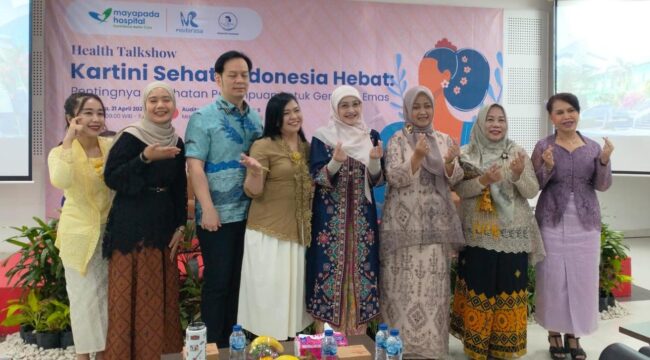 Foto bersama IWAPI Kabupaten Tangerang, Mayapada Hospital Tangerang dengan Hj. Rismawati Maesyal Rasyid.(iwan)